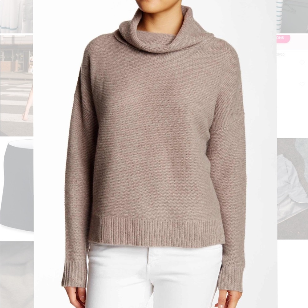 360 Cashmere Brie cowl neck sweater